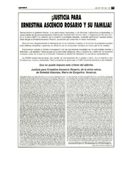 
Justicia para Ernestina Ascensión Rosario y su familia.


