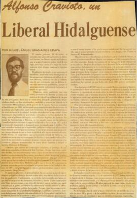
Alfonso Cravioto, un liberal hidalguense.


