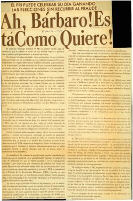 
Ventilar planes de desarrollo mientras se gestan, resulta una medida saludable : Una tarea democrática.


