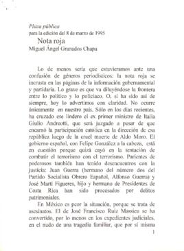 
Nota roja.


