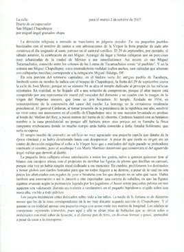 
San Miguel Chapultepec.


