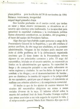 
Balance : intolerancia, inseguridad.


