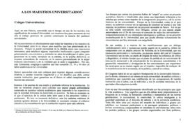 
A los maestros universitarios.


