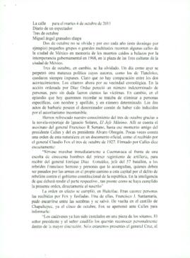 
Tres de octubre.


