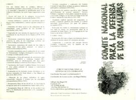 
Comité Nacional para la Defensa de los Chimalapas.


