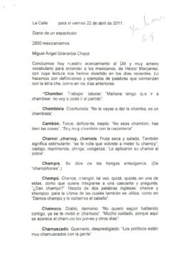 
2800 mexicanismos.


