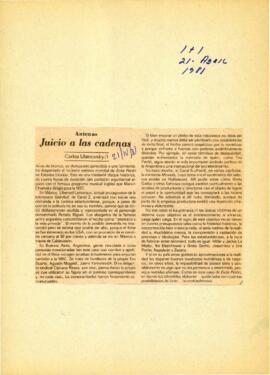 
Juicio a las cadenas.


