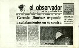 
Germán Jiménez responde a señalamientos en su contra.


