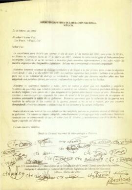 
Ejercito Zapatista de Liberación Nacional.


