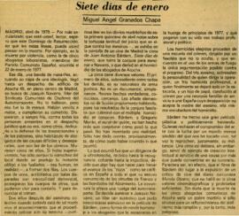 
Siete días de enero.


