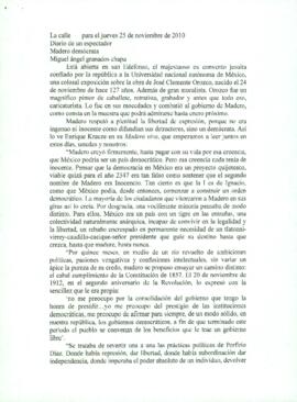 
Madero demócrata.


