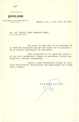 
Sr. Miguel Ángel Granados Chapa.


