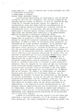 Elecciones discutidas.