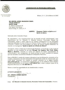 
Coordinación de Programas Especiales.


