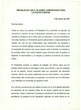 
Mensaje de Luis H. álvarez.



