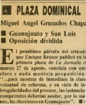 
Guanajuato y San Luis. Oposición dividida.


