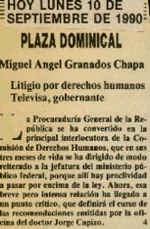 
Litigio por derechos humanos. Televisa, gobernante.


