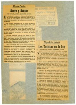 
Acero y azúcar.



