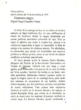 
Guerrero negro.


