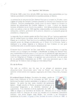 
Los tapados del Vaticano.


