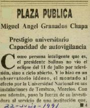 
Prestigio universitario. Capacidad de autovigilancia.


