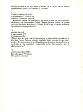 
Nota de 8 columnas se presentará la tenencia legal de la tierra.


