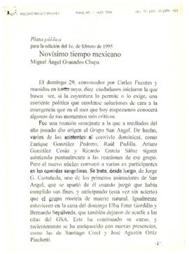 
Novísmo tiempo Mexicano.



