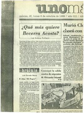 
¿Qué más quiere Becerra Acosta?.


