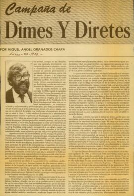 
Campaña de dimes y diretes.


