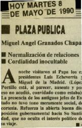 
Normalización de relaciones. Cordialidad inocultable.


