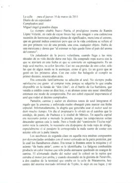 
Cumpleaños azul.


