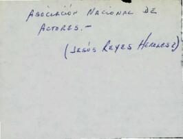 
Asociación Nacional de Actores.


