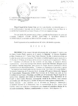 
Averiguación previa.


