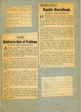 
Indolencia ante el Problema.


