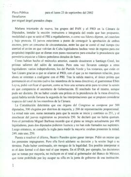 
Desafueros.


