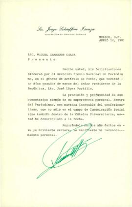 
Felicitación.


