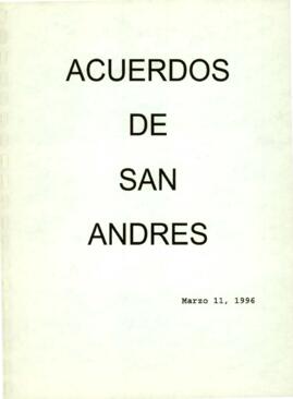 
Acuerdos de San Andrés.


