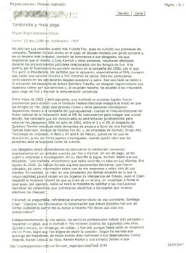 
Tardoncito y mal paga.


