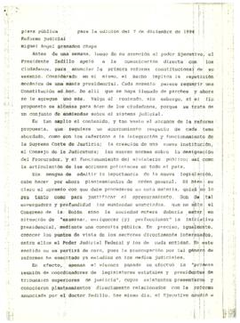 
Réforma judicial.


