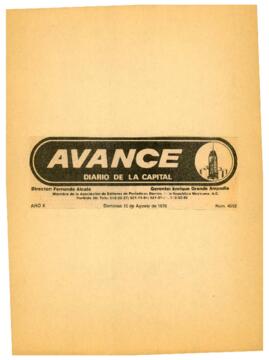 
Avance Diario de la capital.


