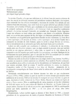 
Multipremiado Leñero.


