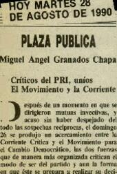 
Críticos del PRI, uníos, el movimiento y la corriente.


