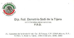 
¿Quién es Demetrio Sodi?.


