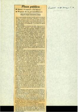 
Sáenz, el azúcar y la banca.


