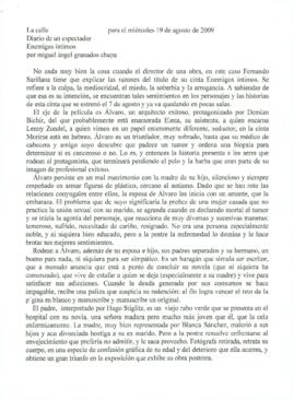 
Enemigos íntimos.


