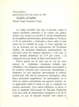 
Zedillo al habla.


