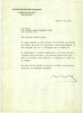 
Muy estimado Miguel Ángel.


