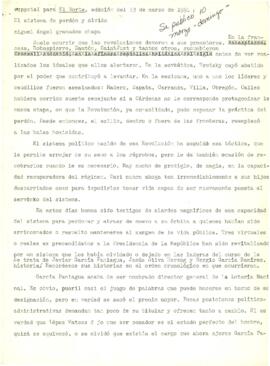 
El sistema de perdón y olvido.


