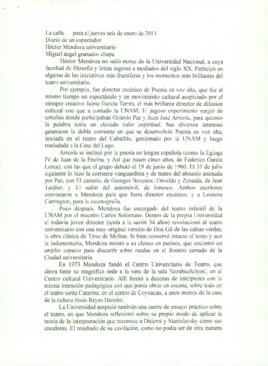 
Héctor Mendoza universitario.


