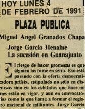 
Jorge García Henaine. La sucesión en Guanajuato.


